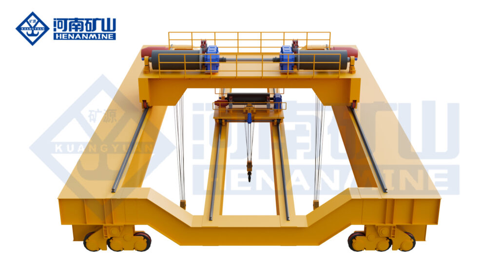 Foundry four-girder overhead crane product image by Henan Mine Crane