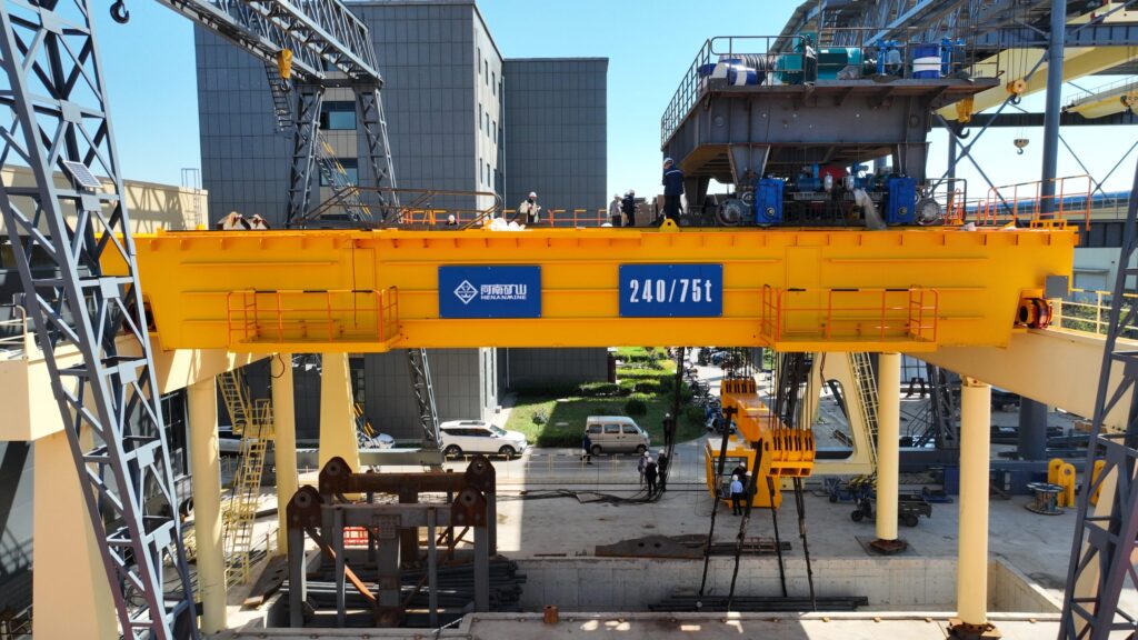 Four-girder foundry overhead crane by Henan Mine Crane