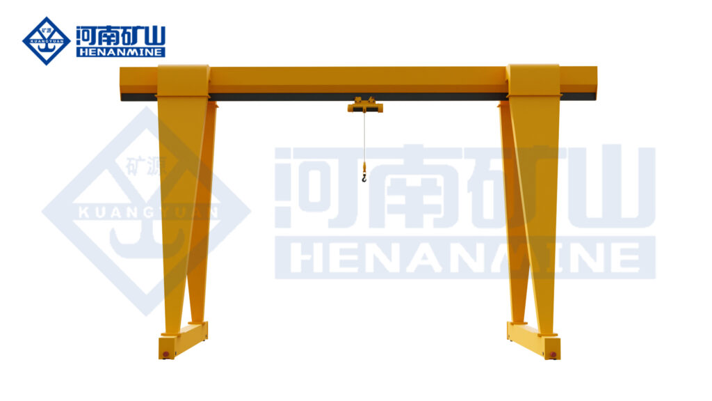 Electric hoist gantry crane by Henan Mine Crane