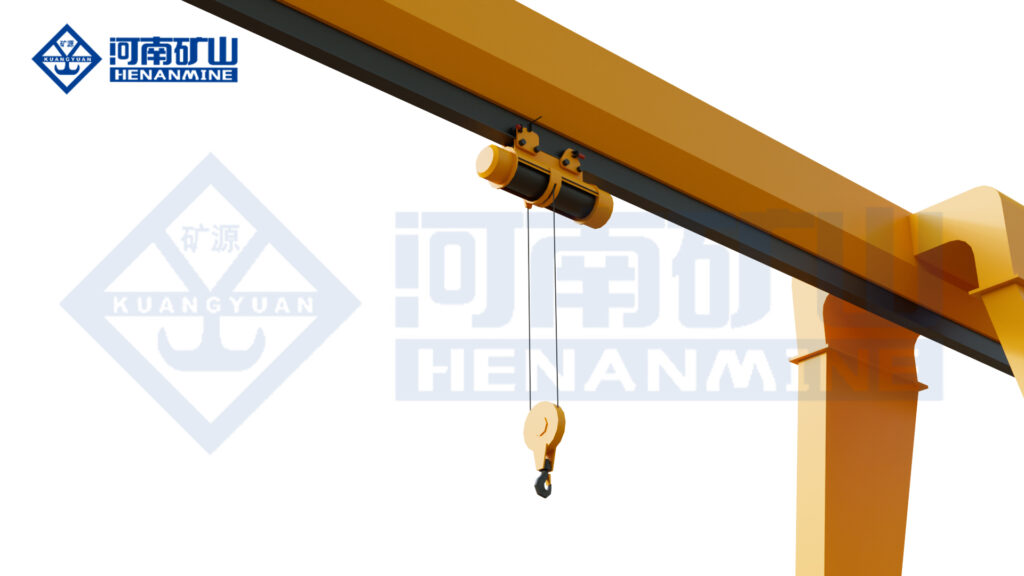 Electric hoist gantry crane by Henan Mine Crane
