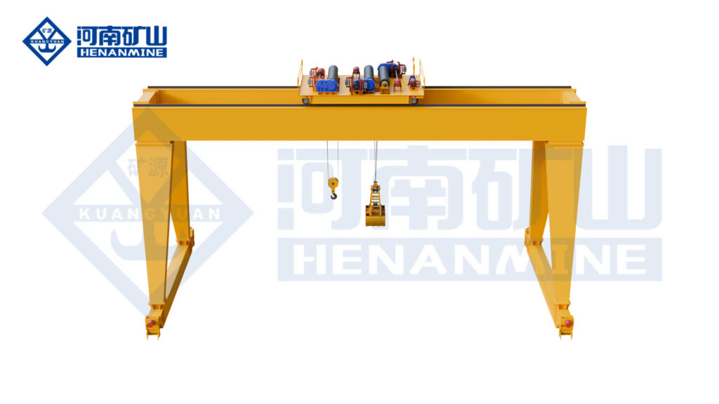Henan Mine Crane Grab and Hook Gantry Crane (MN)