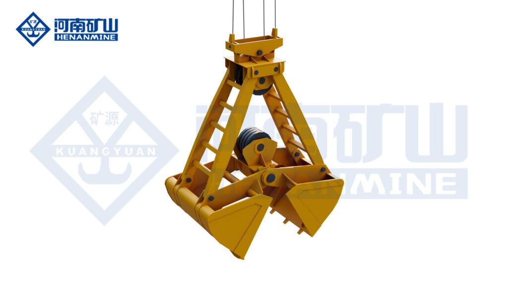 Grab-bucket gantry crane product image by Henan Mine Crane
