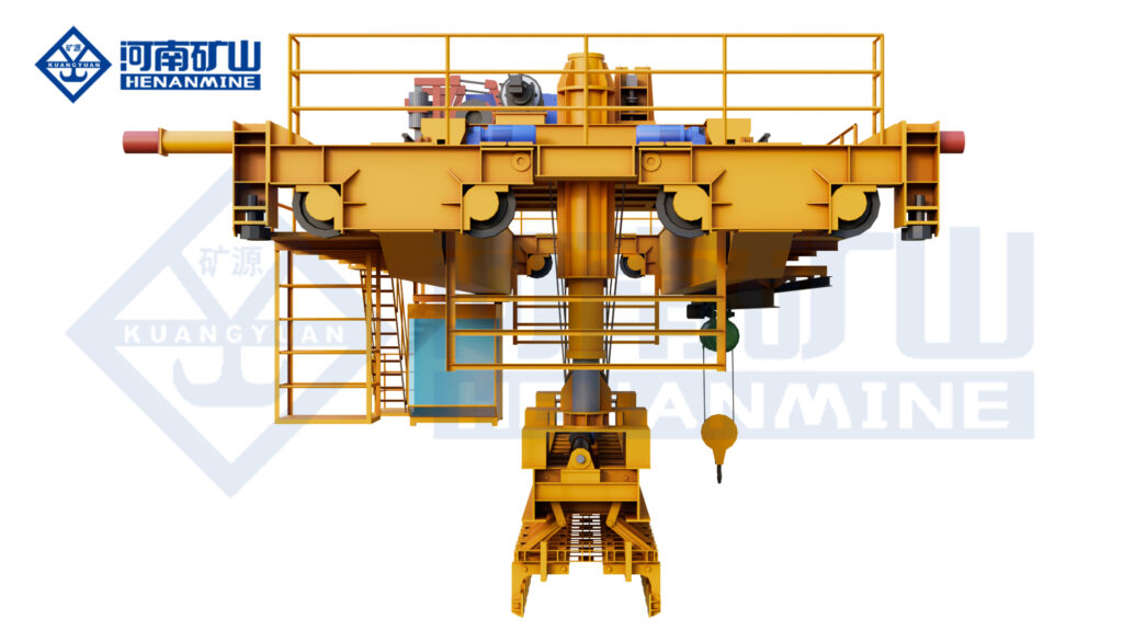 Anode carbon block stacking crane by Henan Mine Crane