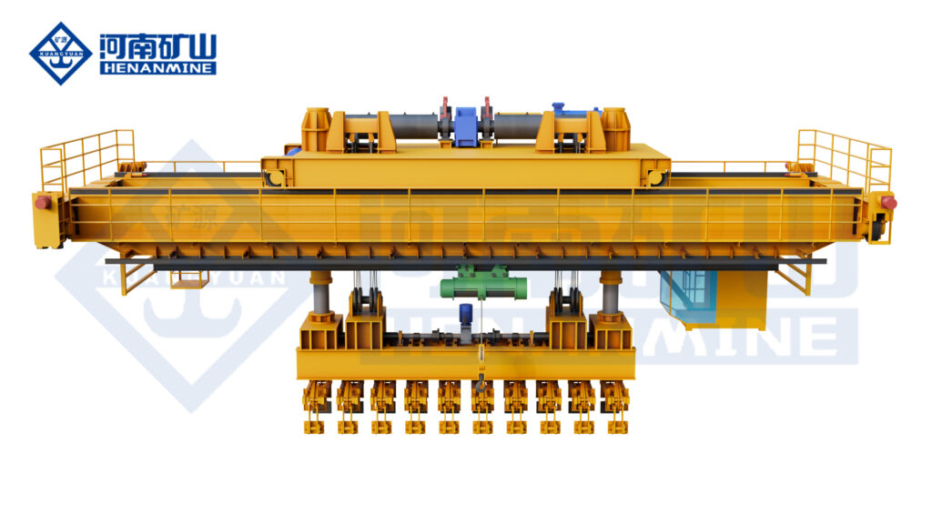 Anode carbon block stacking crane by Henan Mine Crane