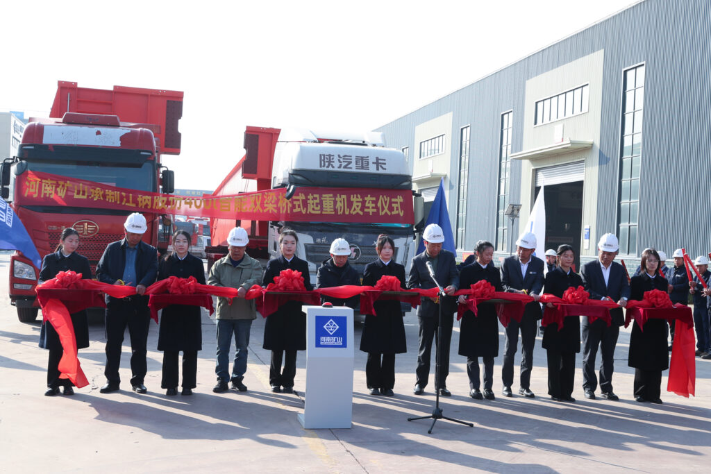 400t intelligent crane delivery ceremony
