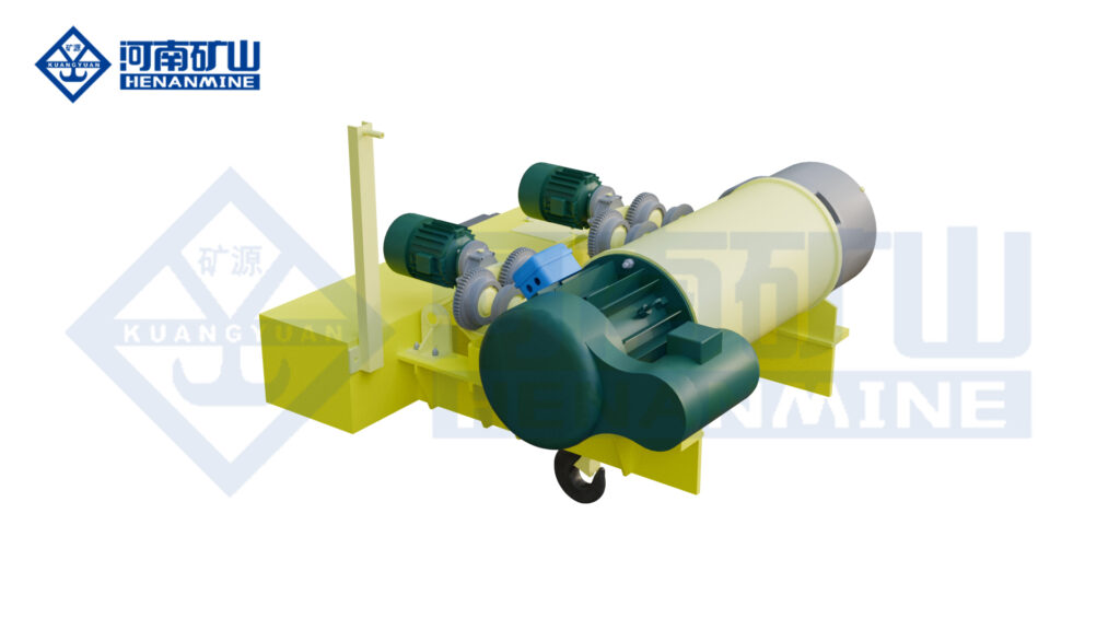Low-headroom electric hoist product image by Henan Mine Crane