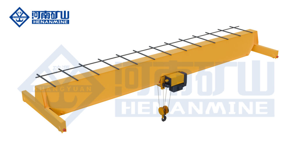 Low-headroom single-girder industrial crane product image by Henan Mine Crane