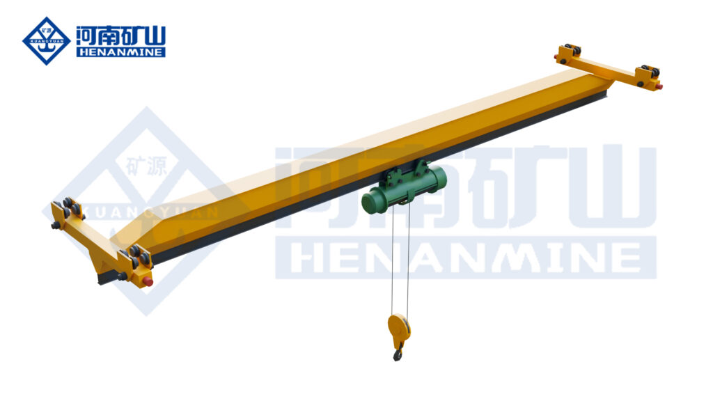Metallurgical single-girder industrial crane product image by Henan Mine Crane