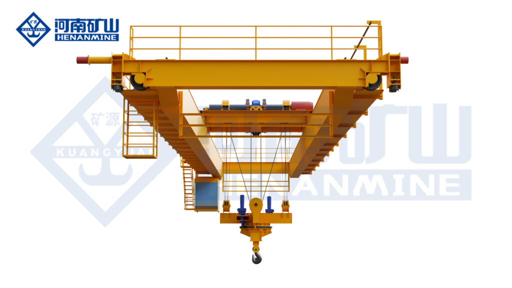 Under-slung rotating lifting-beam overhead crane by Henan Mine Crane