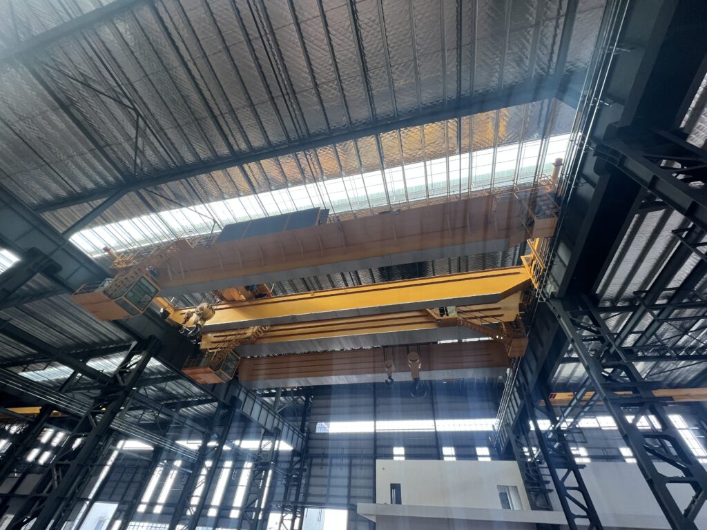 Quenching overhead crane by Henan Mine Crane