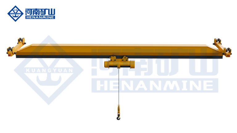 LX electric single-girder underhung suspension crane by Henan Mine Crane