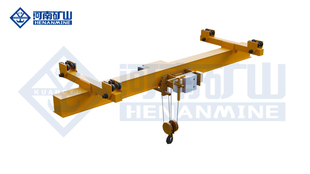 New-generation single-girder suspension crane by Henan Mine Crane