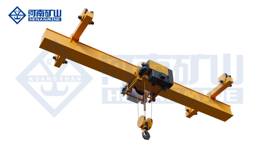 New-generation single-girder suspension crane by Henan Mine Crane