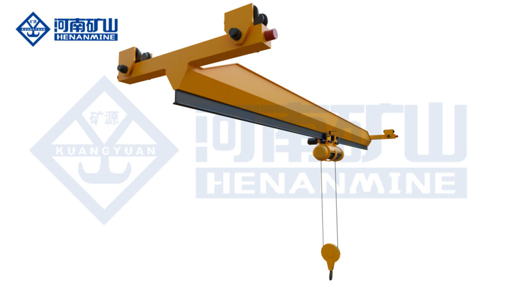Electric single-girder suspension crane by Henan Mine Crane