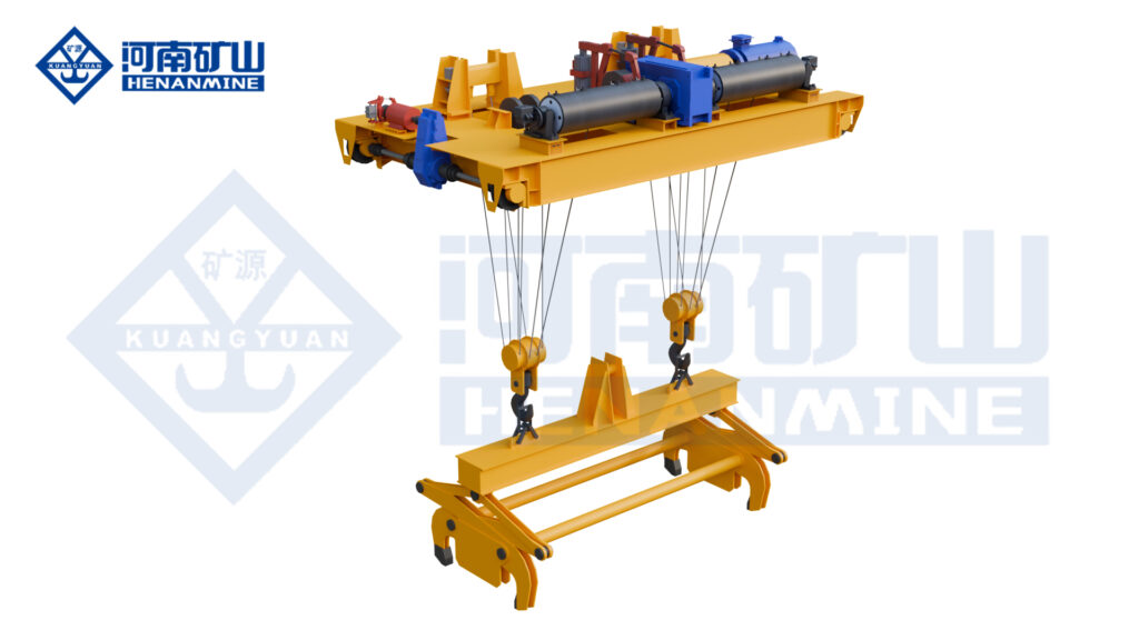 Slab-handling industrial crane product image by Henan Mine Crane