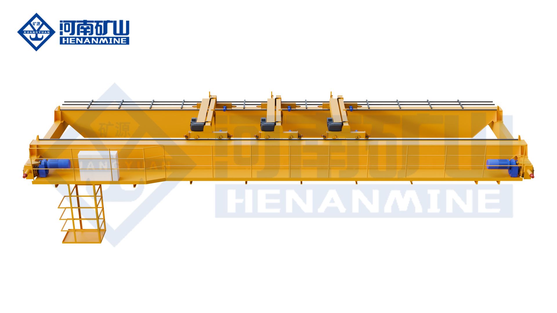 Henan Mine Crane KSSLS KSSLS Three-Trolley Electric-Hoist Crane