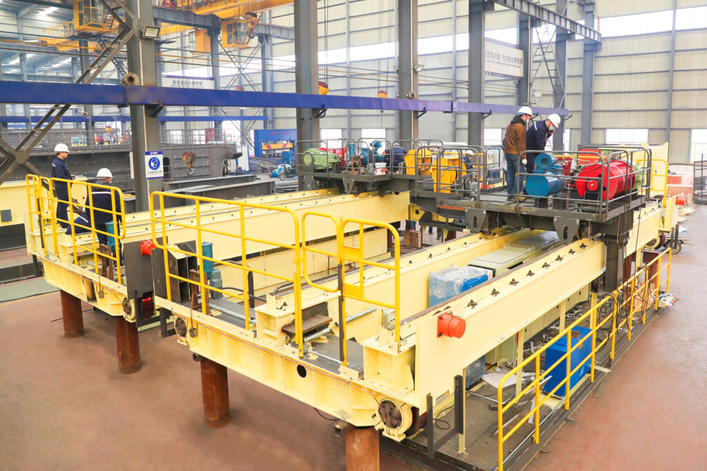 Zinc-pot handling overhead crane by Henan Mine Crane