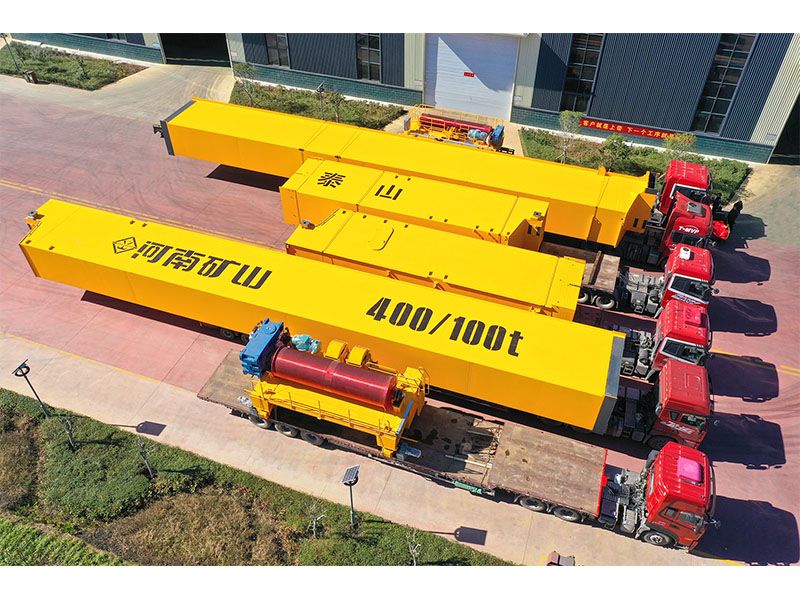 400/100 t double-girder crane prepared for dispatch to Jiangsu Shengang
