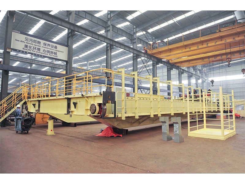 Factory A-inspection of cranes for Baosteel Baoshan in October 2021