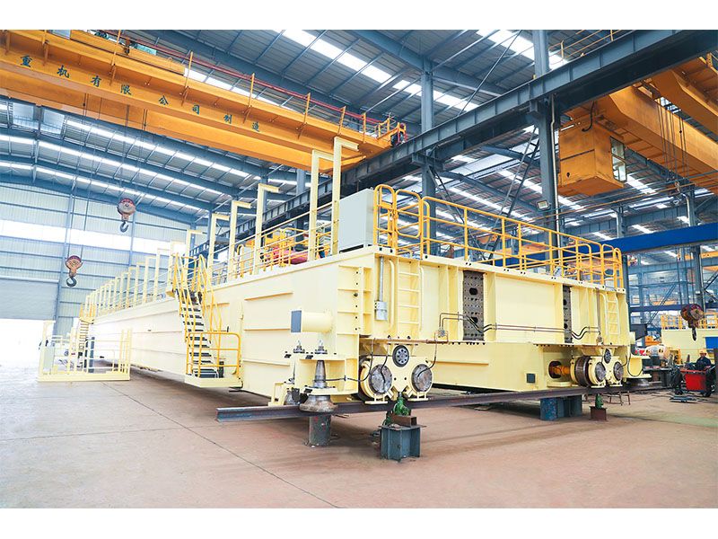 A-inspection of the Baosteel silicon-steel project crane package