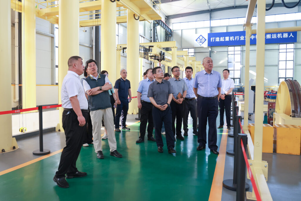 Crane Institute Visit Focuses on Automated Overhead Handling — image 4 Technical cooperation meeting on automated overhead material handling