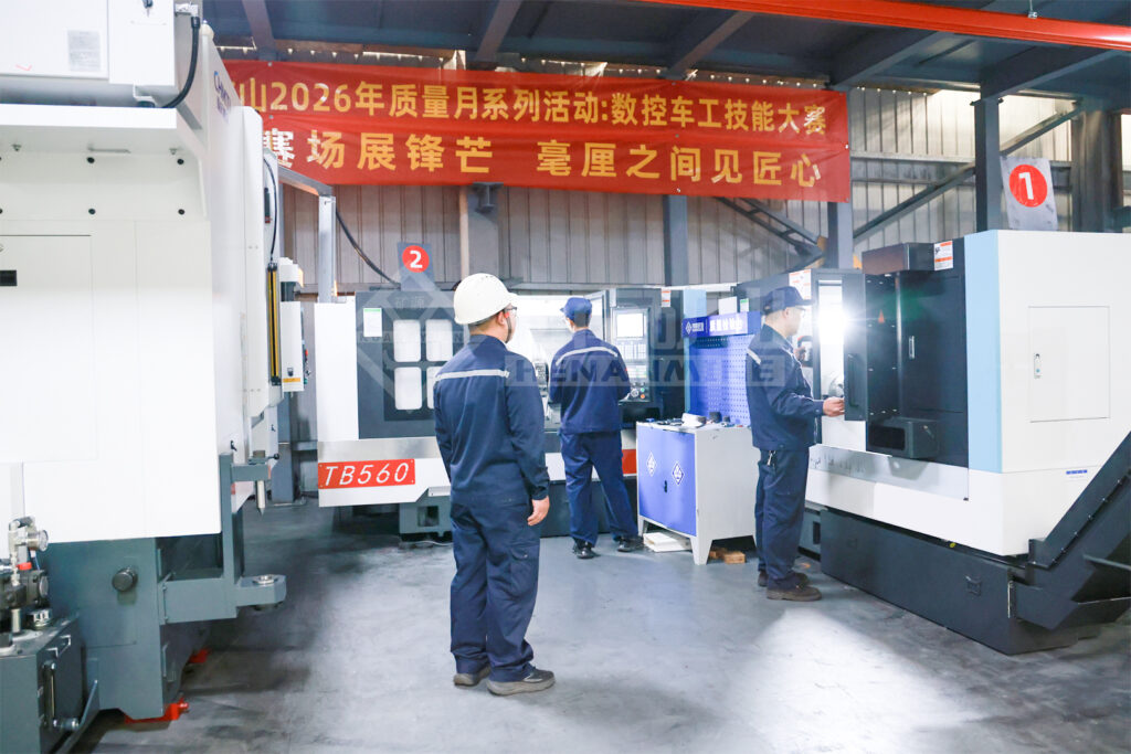 CNC Turning Competition Focuses on Component Accuracy — image 3 CNC machining skills competition in the Henan Mine production workshop