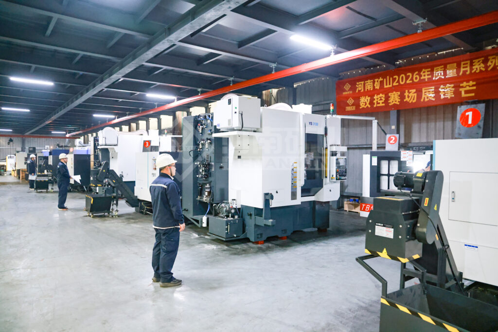 CNC Turning Competition Focuses on Component Accuracy — image 4 CNC machining skills competition in the Henan Mine production workshop