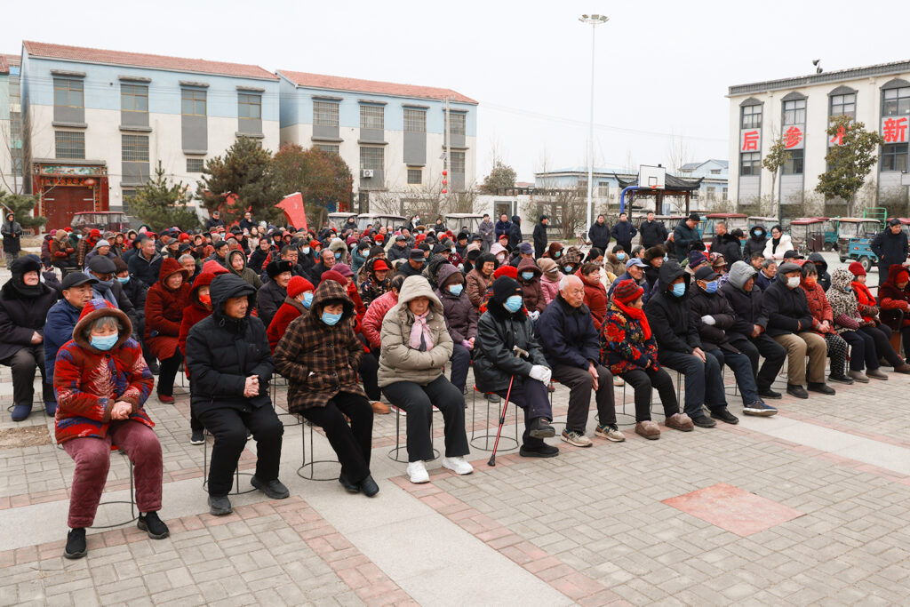 New Year community support for older residents near Henan Mine