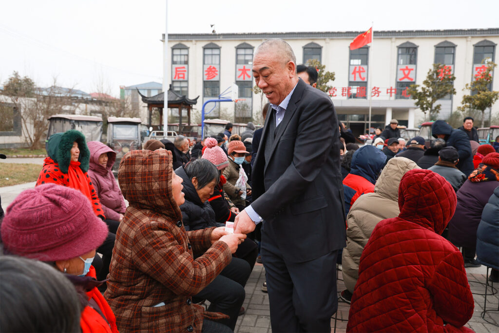 New Year community support for older residents near Henan Mine