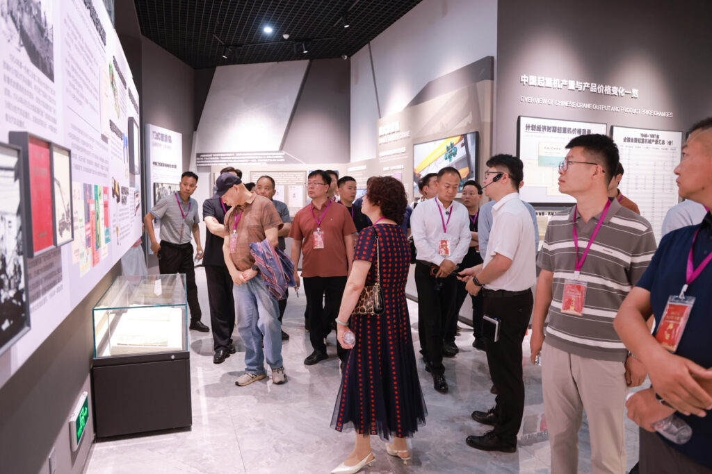 Science Week Opens Crane History and Testing Facilities to Visitors — image 9 Crane museum and technology-week visitor activities at Henan Mine