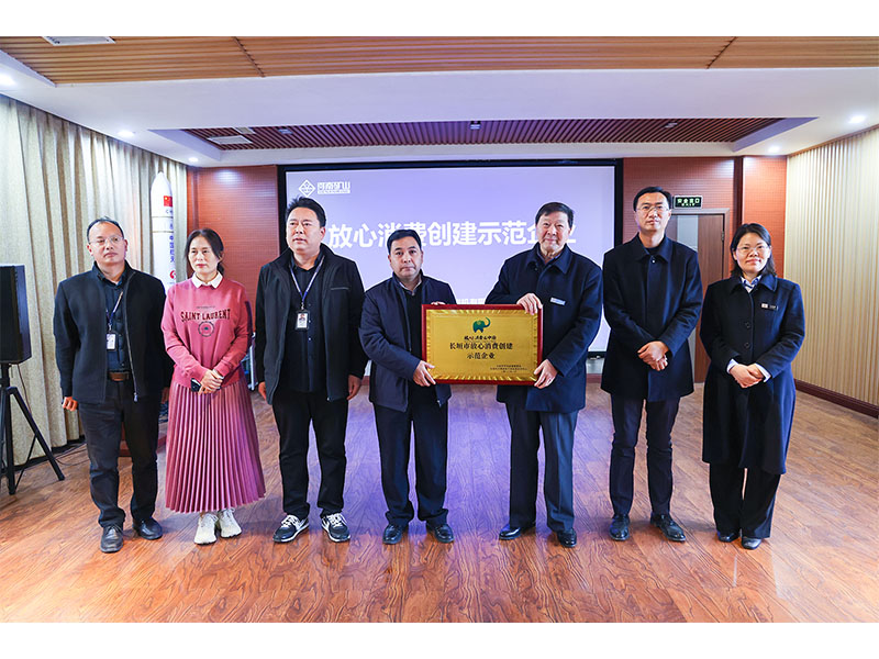 Customer-service recognition ceremony at Henan Mine Crane