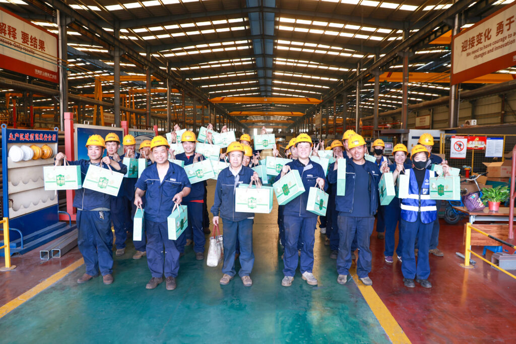 Dragon Boat Festival employee gift distribution at Henan Mine