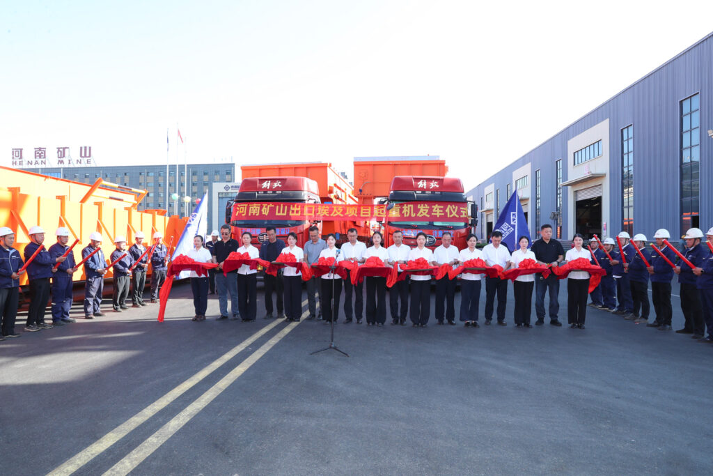 Crane export dispatch for the 127-unit Egyptian steel plant programme