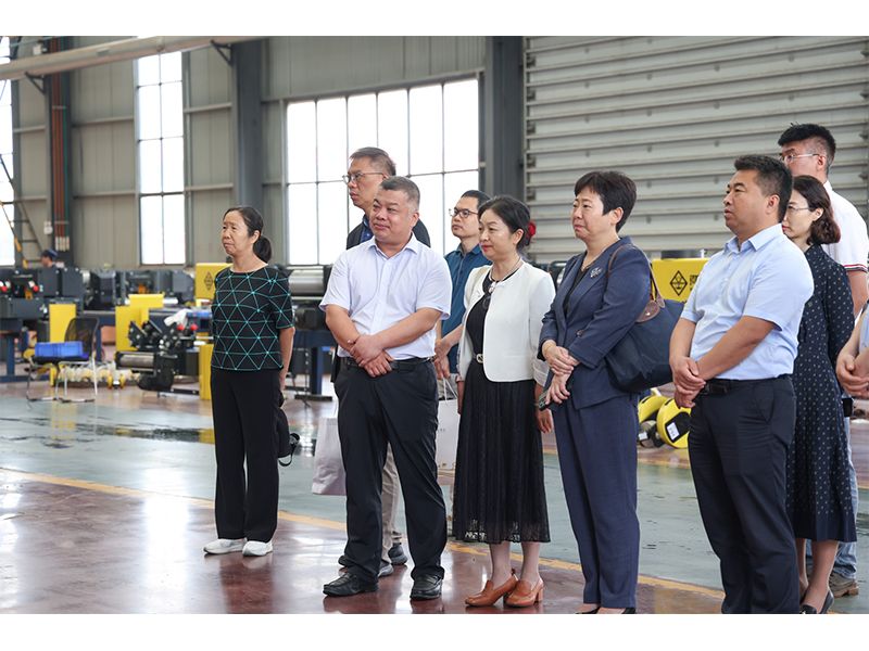 Health-outreach event for employees at the intelligent industrial park