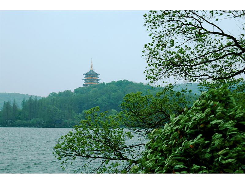 Employee parents visiting West Lake during the March 2025 Hangzhou programme