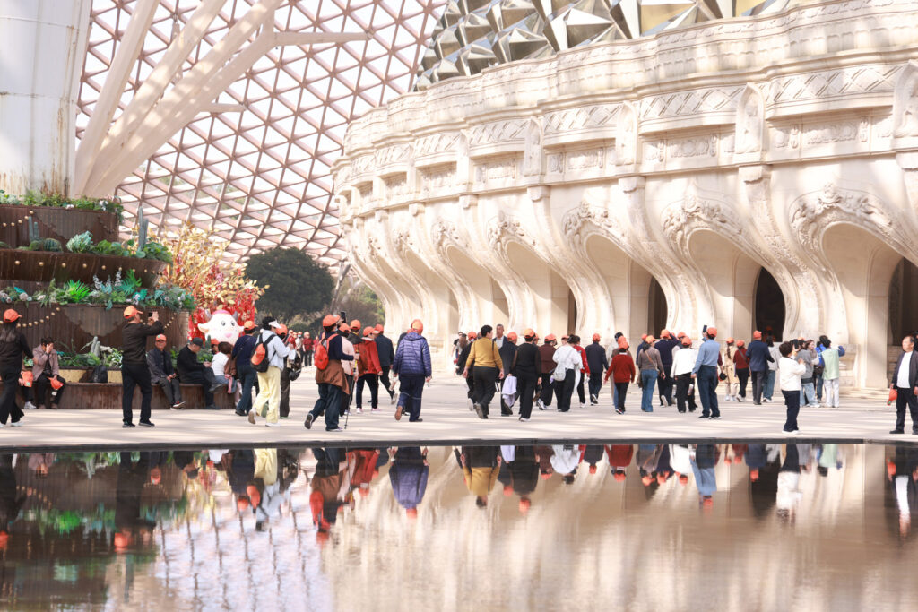 Employee parents visiting Nanjing during the 2026 family travel programme