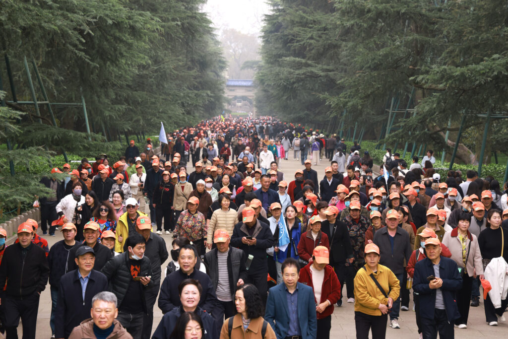 Employee parents visiting Nanjing during the 2026 family travel programme