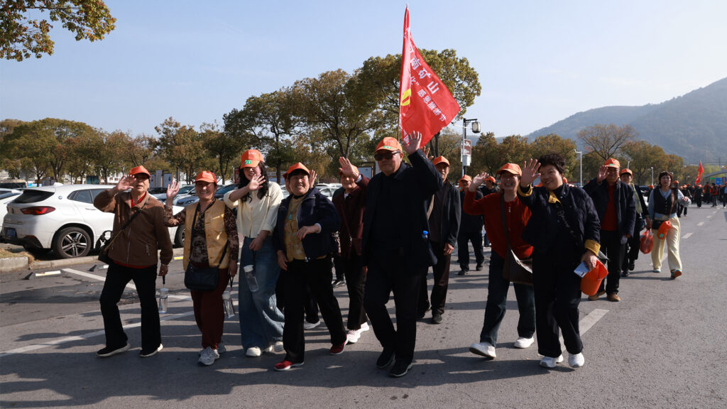 Employee parents visiting Wuxi during the 2026 company travel programme