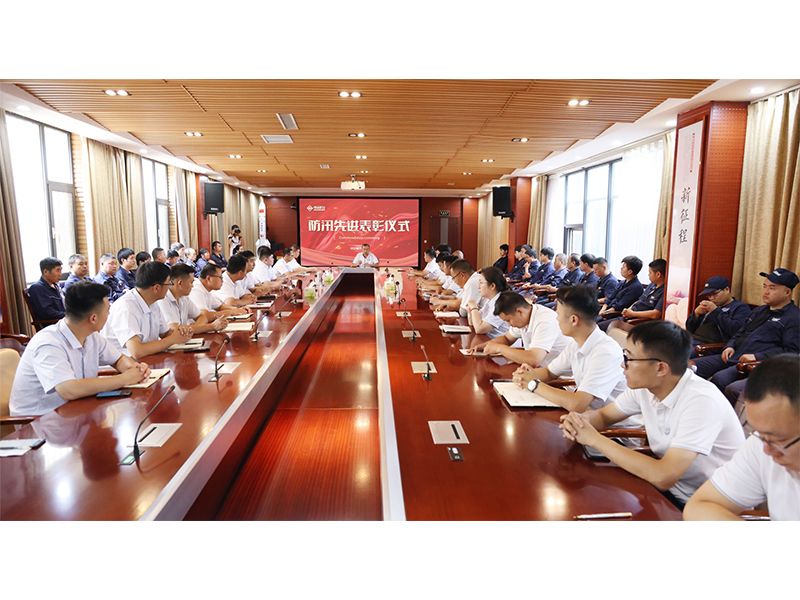 Employees recognised for the July 2024 factory flood response