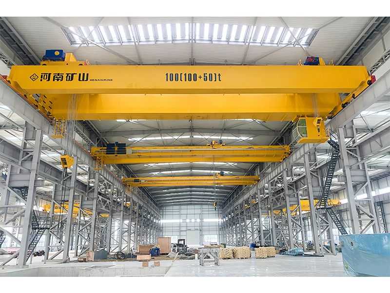 Tunnel-boring equipment manufacture supported by the Tangxing crane programme