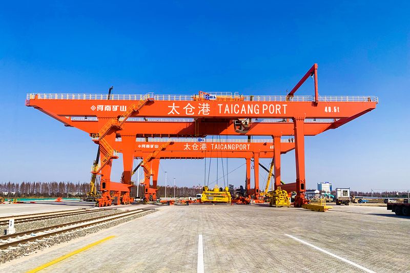 Henan Mine representatives at the inland-port development forum