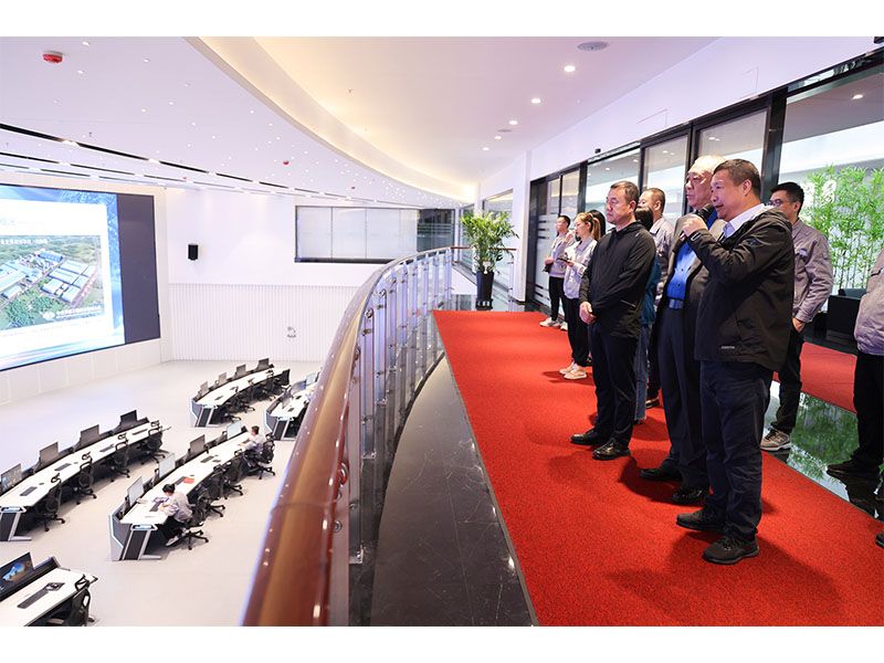 Henan Mine representatives visiting Jincheng steel and foundry facilities