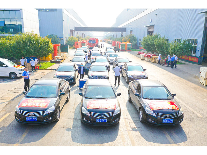 Mid-Autumn benefit packages delivered to sales representatives’ families