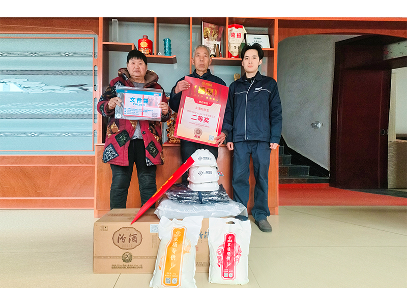 Vehicles prepared for New Year deliveries to sales employee families