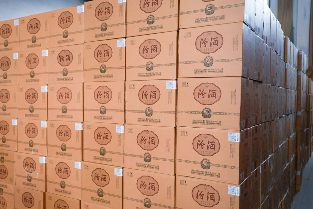 Vehicles prepared for New Year deliveries to sales employee families