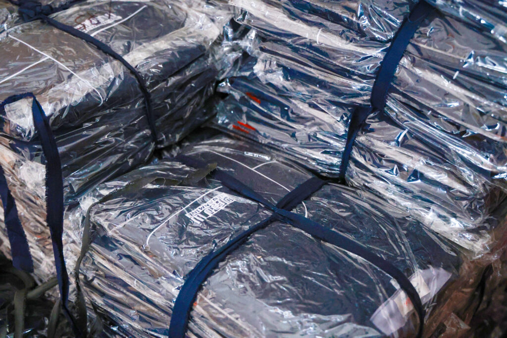 Vehicles prepared for New Year deliveries to sales employee families