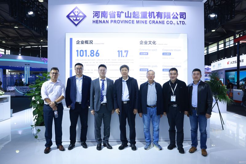 Shanghai Exhibition Displays Automated Industrial Handling Equipment — image 10 Automated industrial crane displays at the Shanghai heavy machinery exhibition