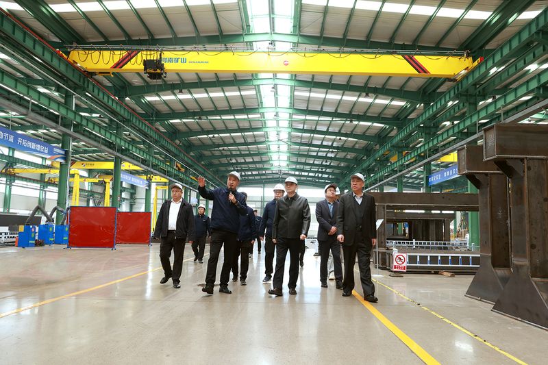 Henan Mine and Smart New Steel representatives during the November 2024 visit