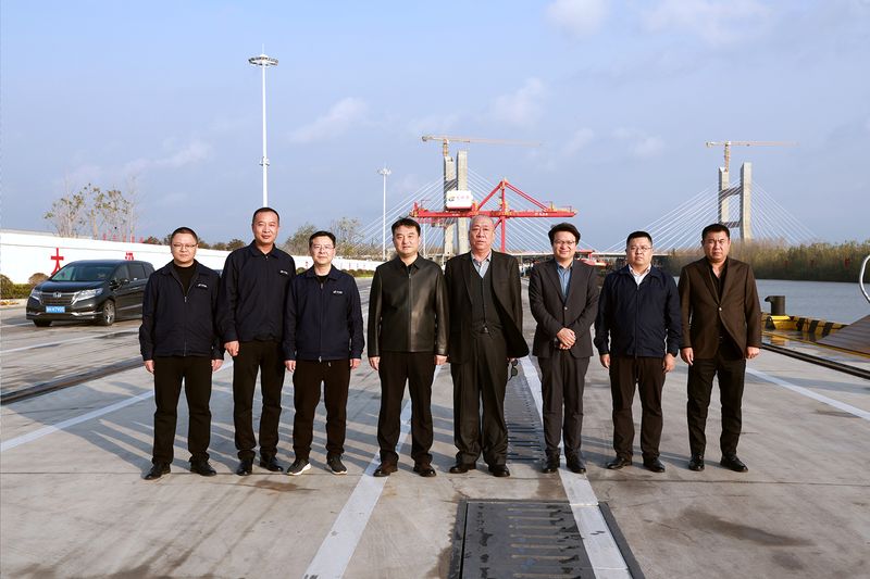 Smart New Steel Visit Reviews Project Cooperation — image 5 Henan Mine and Smart New Steel representatives during the November 2024 visit