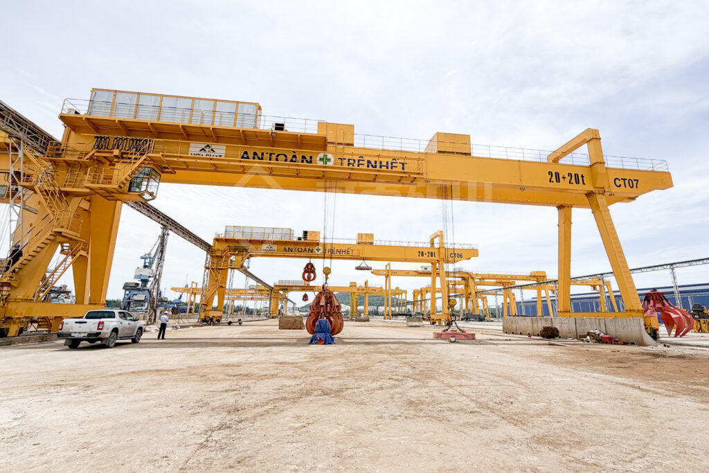 Overhead crane equipment for the Southeast Asian steel plant project